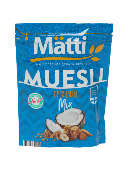Matti Muesli - Ореховый Микс 10х330гр