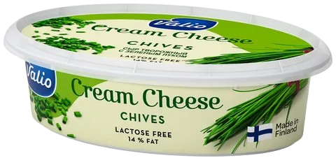 VALIO Творожный сыр с зеленым луком 180гр
