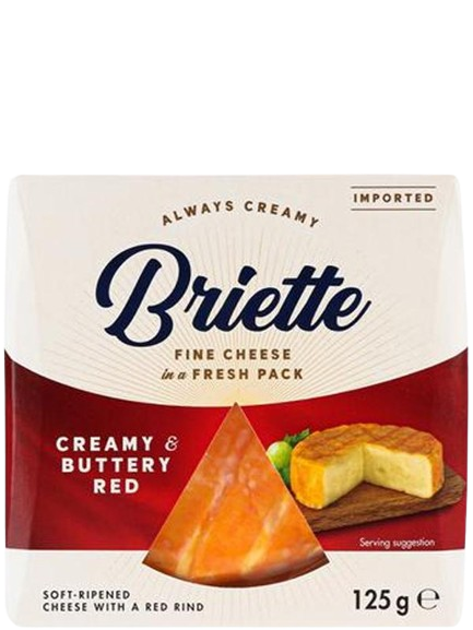 Сыр мягкий Briette Cremy & Buttery Red 125гр