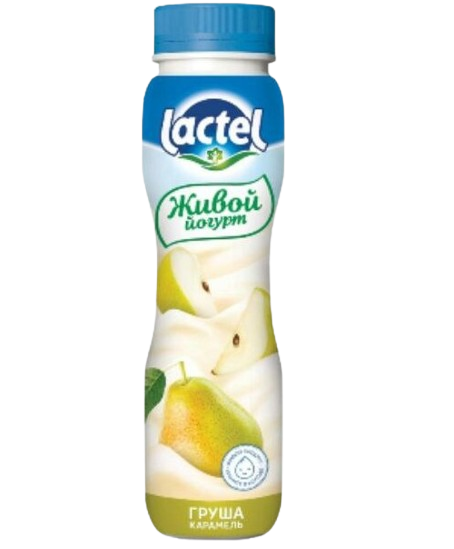 Lactel Питьевой йогурт Груша-карамель 280г